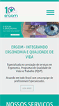 Mobile Screenshot of ergomconsultoria.com.br